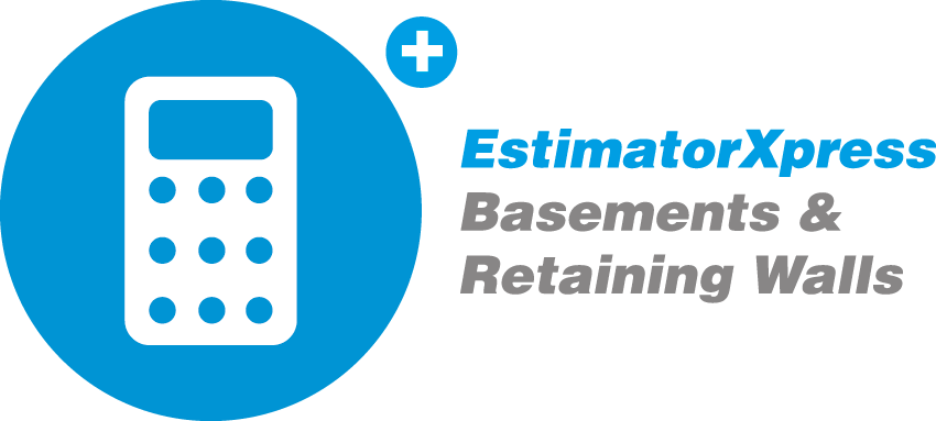 EstimatorXpress Basements & Retaining Walls Bonus Pack Outright Purchase