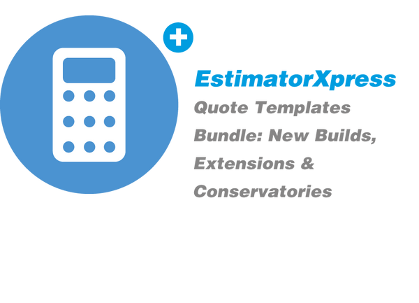 Quote Templates Plug-in Bundle: New Builds, Extensions & Conservatories Annual Subscription